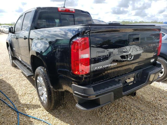 1GCGSCEN6M1286192 - 2021 CHEVROLET COLORADO L BLACK photo 3