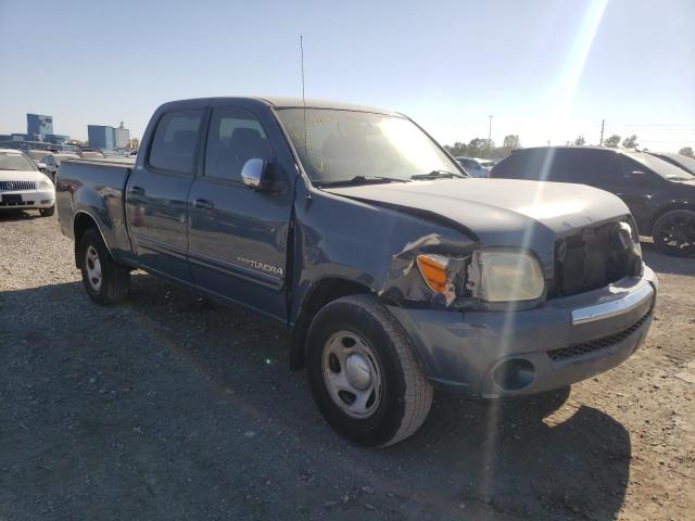 5TBET34105S493063 - 2005 TOYOTA TUNDRA DOU BLUE photo 1