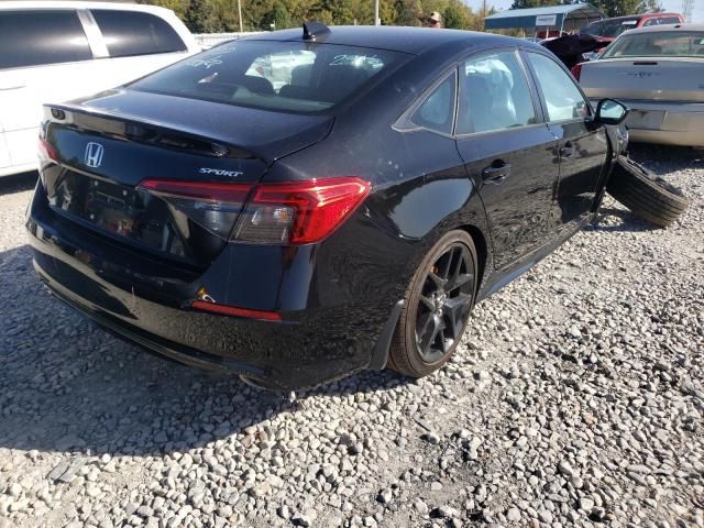 2HGFE2F5XNH560039 - 2022 HONDA CIVIC SPOR 黑色 照片 4