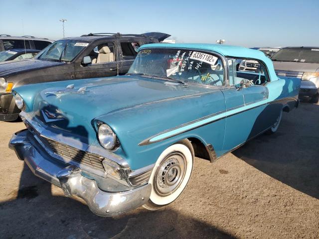 VC56B169047 - 1956 CHEVROLET BEL AIR TURQUOISE photo 2