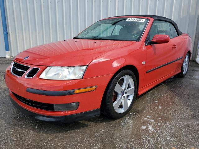 YS3FH71U976106797 - 2007 SAAB 9-3 AERO RED photo 2