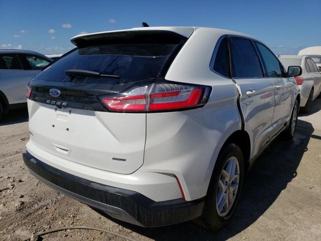 2FMPK4J98NBA66746 - 2022 FORD EDGE SEL WHITE photo 4