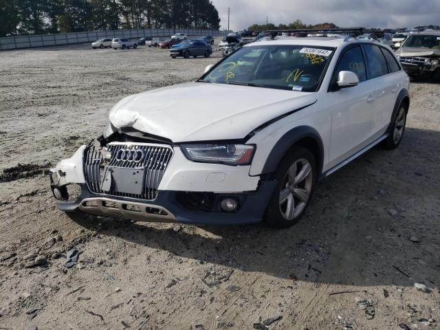 WA1UFBFL0DA189692 - 2013 AUDI A4 ALLROAD WHITE photo 2