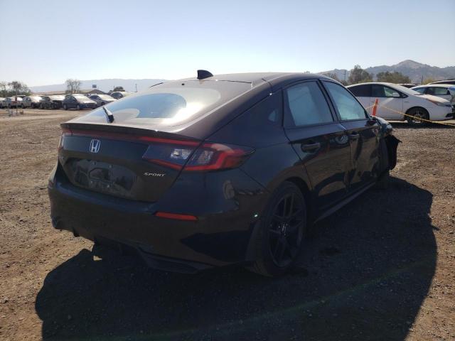 19XFL2H85NE019259 - 2022 HONDA CIVIC SPOR CHARCOAL photo 4