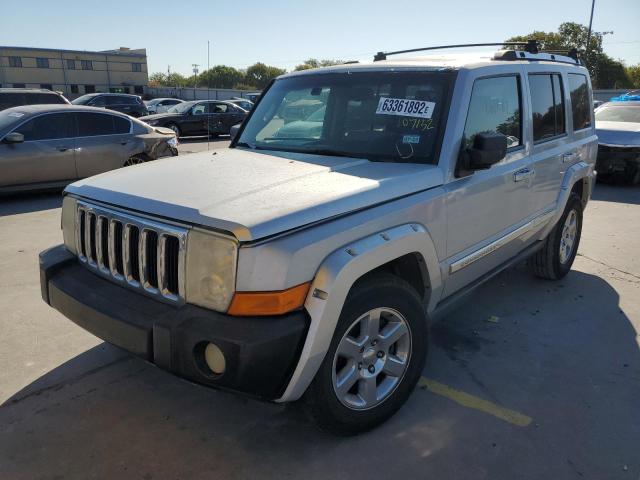1J8HH58N16C107132 - 2006 JEEP COMMANDER 银色 照片 2