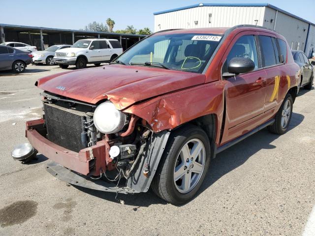 1J4NT4FB0AD611941 - 2010 JEEP COMPASS SP ORANGE photo 2