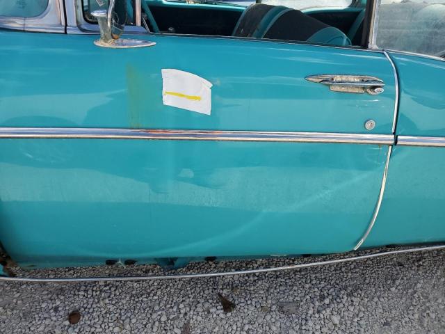 VC57J288706 - 1957 CHEVROLET BEL AIR TURQUOISE photo 9