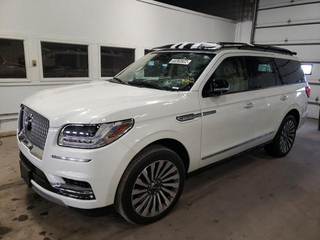 5LMJJ2LT4MEL01181 - 2021 LINCOLN NAVIGATOR WHITE photo 2