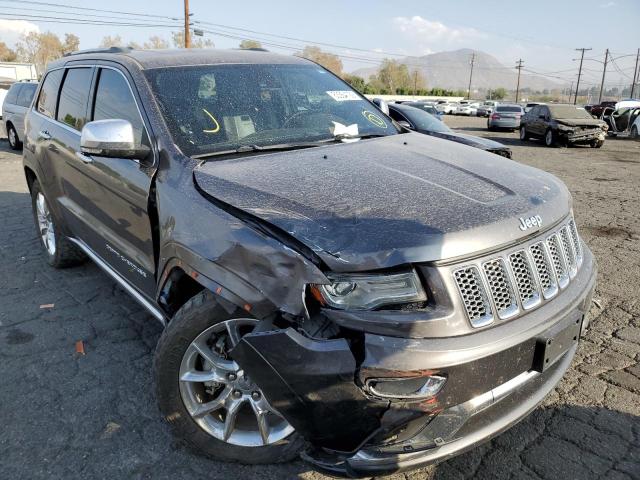 1C4RJFJM5EC538756 - 2014 JEEP GRAND CHER GRAY photo 1