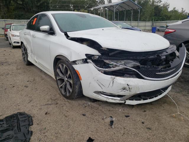 1C3CCCCG7FN551184 - 2015 CHRYSLER 200 C WHITE photo 1