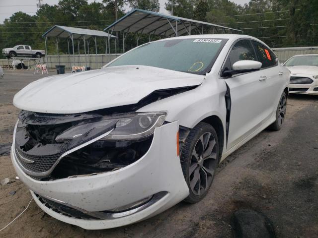 1C3CCCCG7FN551184 - 2015 CHRYSLER 200 C WHITE photo 2