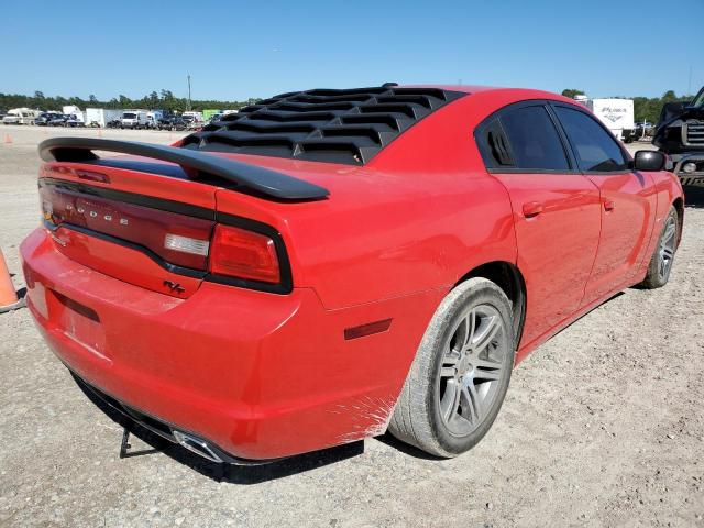 2C3CDXCT7EH369932 - 2014 DODGE CHARGER R/ RED photo 4