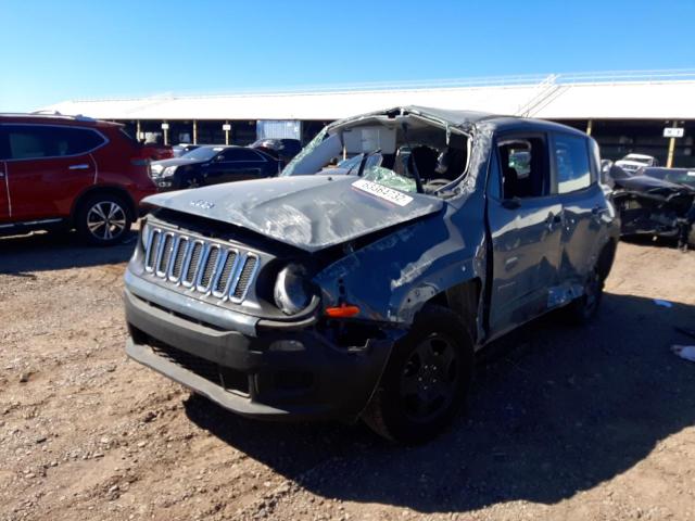 ZACCJBAB1HPF93928 - 2017 JEEP RENEGADE S Boz foto 2