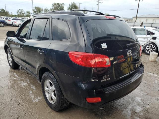 5NMSG13D18H207498 - 2008 HYUNDAI SANTA FE G BLACK photo 3