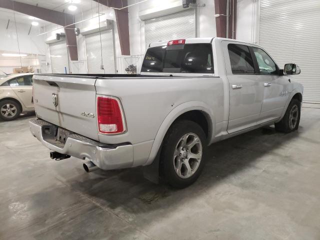 1C6RR7NT0FS664358 - 2015 RAM 1500 LARAM SILVER photo 4