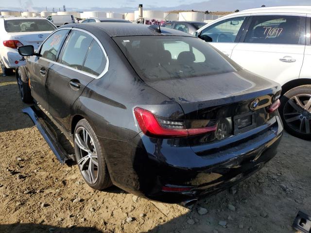 3MW5P7J04M8B64921 - 2021 BMW 330E BLACK photo 3