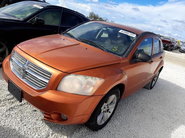 1B3CB3HA7BD296637 - 2011 DODGE CALIBER MA ORANGE photo 2