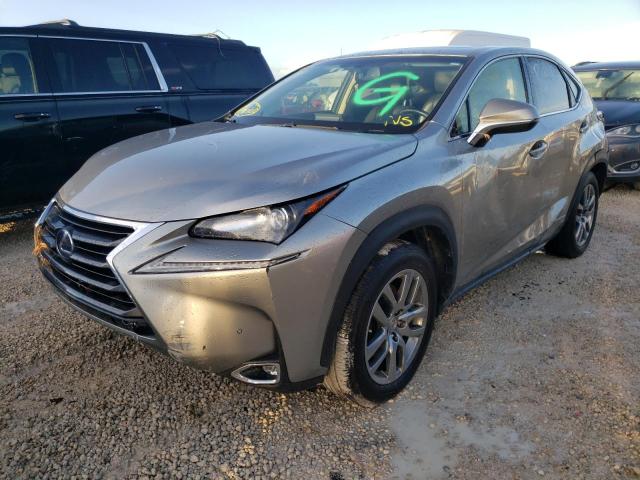 JTJYWRBZ3G2009711 - 2016 LEXUS NX 300H GRAY photo 2