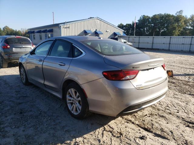 1C3CCCAB6FN732901 - 2015 CHRYSLER 200 LIMITE GRAY photo 3