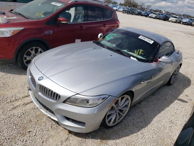 WBALM7C56EJ798567 - 2014 BMW Z4 SDRIVE3 SILVER photo 2