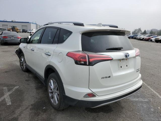 JTMDJREV1JD153973 - 2018 TOYOTA RAV4 HV LI WHITE photo 3