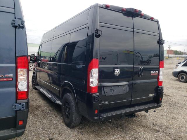 3C6LRVPG4ME511542 - 2021 RAM PROMASTER BLACK photo 3