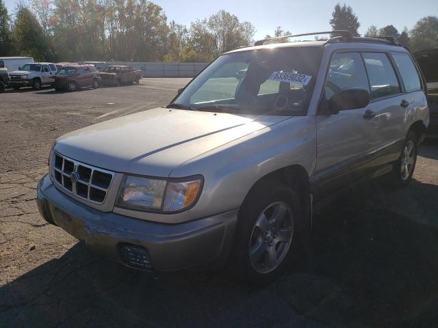 JF1SF6553XH720358 - 1999 SUBARU FORESTER S SILVER photo 2