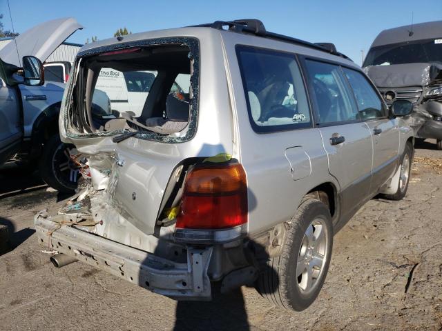 JF1SF6553XH720358 - 1999 SUBARU FORESTER S SILVER photo 4