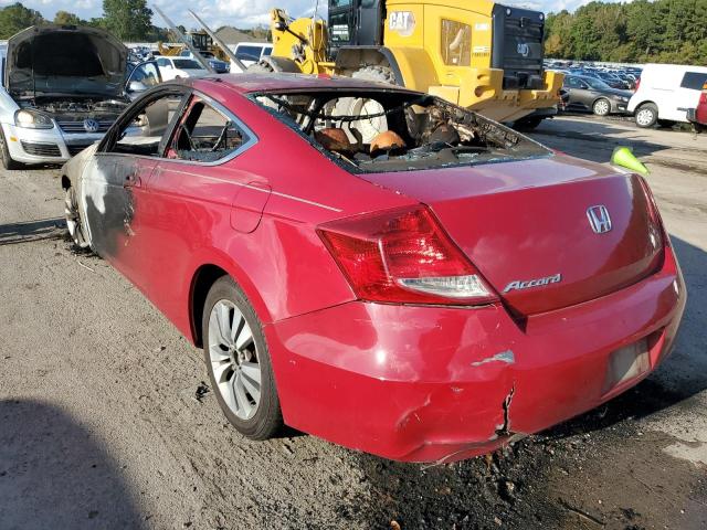 1HGCS1B88BA010905 - 2011 HONDA ACCORD EXL RED photo 3