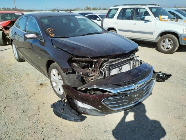 1G1ZD5ST8MF018547 - 2021 CHEVROLET MALIBU LT PURPLE photo 1