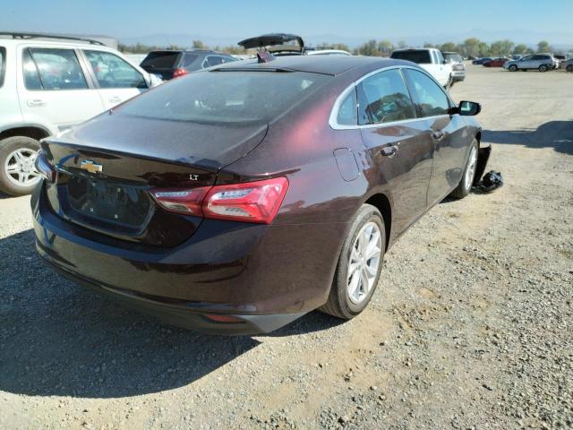 1G1ZD5ST8MF018547 - 2021 CHEVROLET MALIBU LT PURPLE photo 4