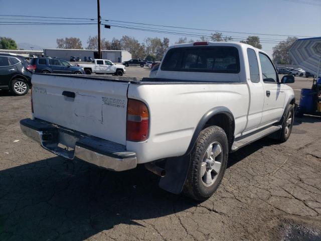 4TASN92N3XZ456289 - 1999 TOYOTA TACOMA XTR WHITE photo 4