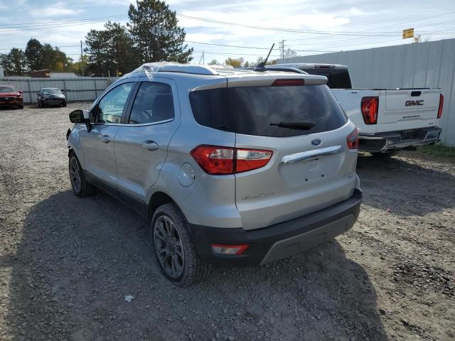 MAJ3P1VE5JC211817 - 2018 FORD ECOSPORT T SILVER photo 3