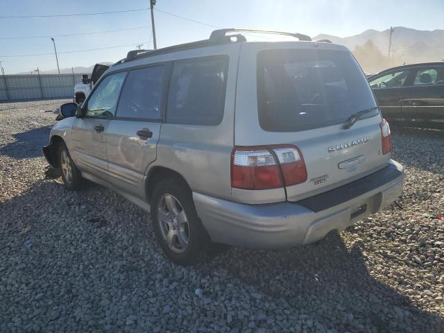 JF1SF65641H710390 - 2001 SUBARU FORESTER S ნაცრისფერი ფოტო 3