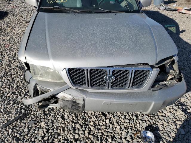 JF1SF65641H710390 - 2001 SUBARU FORESTER S ნაცრისფერი ფოტო 7