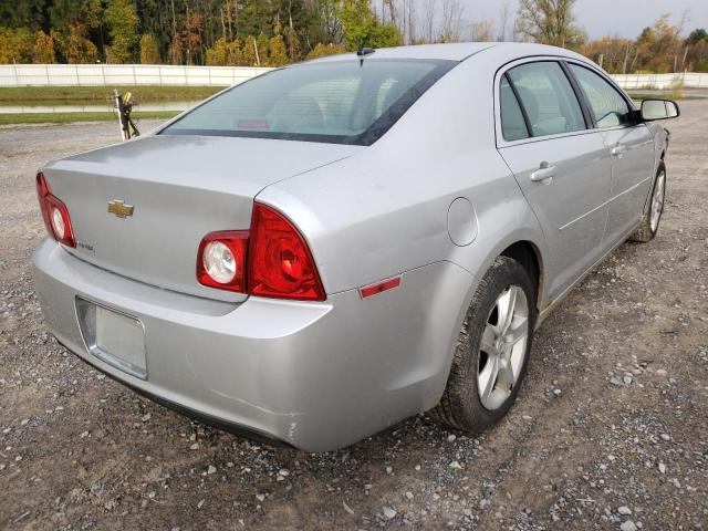 1G1ZB5EBXAF231567 - 2010 CHEVROLET MALIBU LS SILVER photo 4