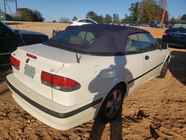 YS3DF78K337004269 - 2003 SAAB 9-3 SE WHITE photo 4