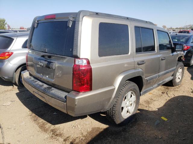 1J8HG48K36C302653 - 2006 JEEP COMMANDER 棕色 照片 4