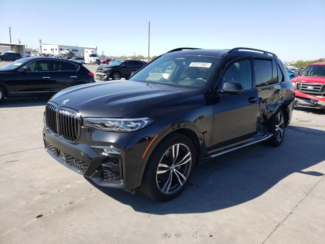 5UXCW2C04M9G11137 - 2021 BMW X7 XDRIVE4 BLACK photo 2