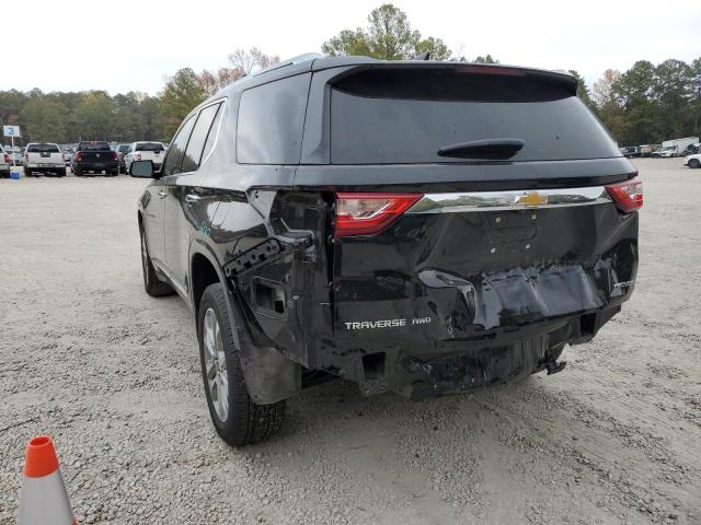 1GNERKKW5LJ285227 - 2020 CHEVROLET TRAVERSE P BLACK photo 3