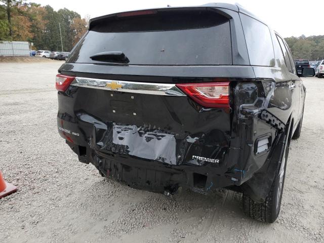 1GNERKKW5LJ285227 - 2020 CHEVROLET TRAVERSE P BLACK photo 9