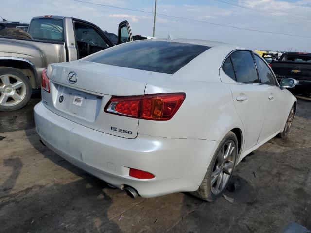 JTHBK262792083210 - 2009 LEXUS IS 250 WHITE photo 4