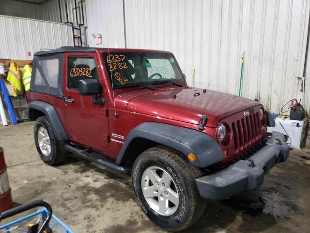 1C4AJWAG5DL522773 - 2013 JEEP WRANGLER S RED photo 1