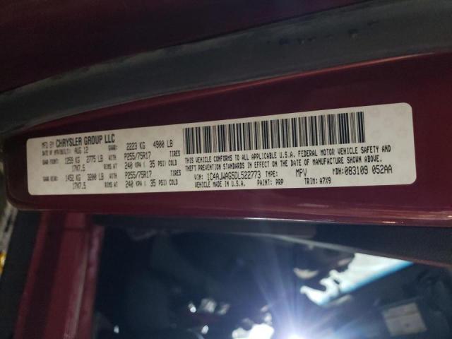 1C4AJWAG5DL522773 - 2013 JEEP WRANGLER S RED photo 10