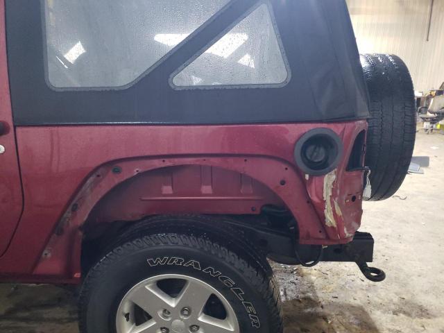 1C4AJWAG5DL522773 - 2013 JEEP WRANGLER S RED photo 9