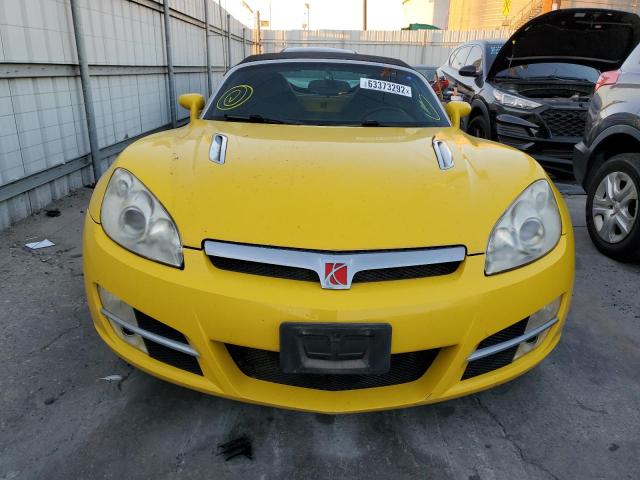 1G8MB35BX7Y140070 - 2007 SATURN SKY YELLOW photo 9