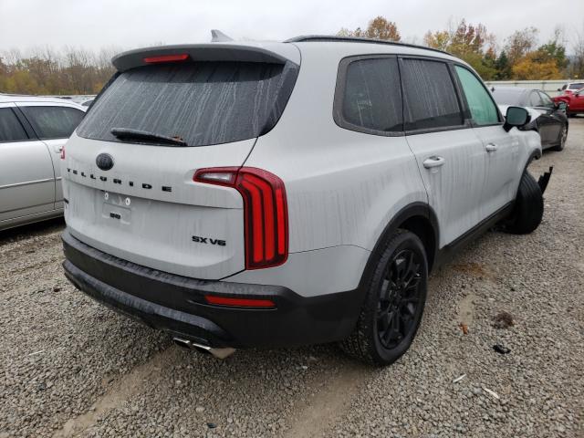 5XYP5DHC8MG158706 - 2021 KIA TELLURIDE GRAY photo 4