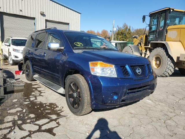 5N1BA0ND4AN600893 - 2010 NISSAN ARMADA SE BLUE photo 1