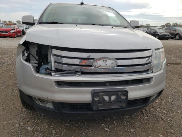 2FMDK4JC5ABA37116 - 2010 FORD EDGE SEL SILVER photo 9