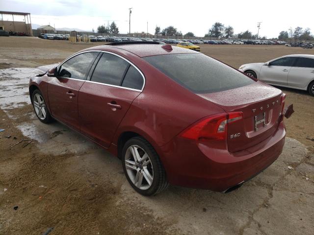 YV126MFK7F2354418 - 2015 VOLVO S60 PREMIE BURGUNDY photo 3